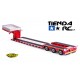 Carson 1:14 3-axle low loader gooseneck/low bed