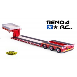 Carson 1:14 3-axle low loader gooseneck/low bed