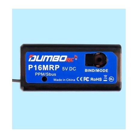 DumboRC 16-Channel Receiver "P16MRP" 2.4GHz
