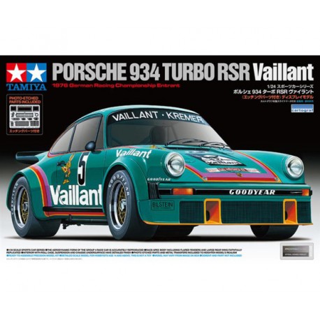 Tamiya 1:24 Porsche 934 Vaillant Kremer Racing
