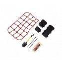 Kyosho KC10 Series Roof Rack Net and Accessories - Red