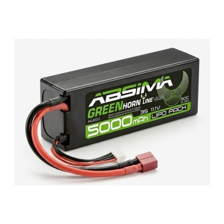 Absima Greenhorn LiPo 3S/11.1V 50C 5000 HC (T-Plug)