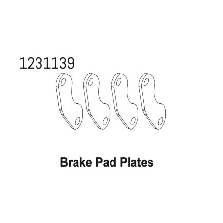 Brake Pads Plate CR4.4 (4)