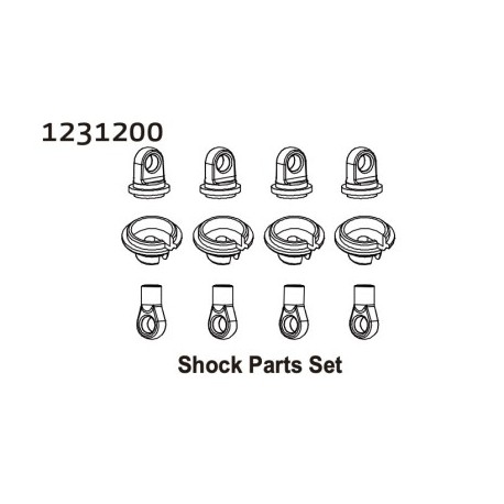 Shock Parts Set CR4.4 PATROL