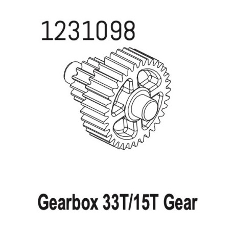 Metal Gear 33T/15T-M0.6 CR4.4