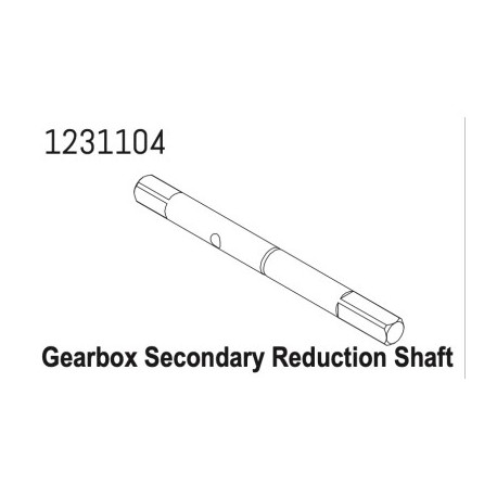 Gearbox Speed Reduction Shaft