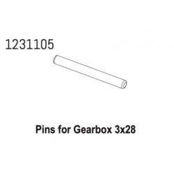 Gearbox Pin 3*28 CR4.4
