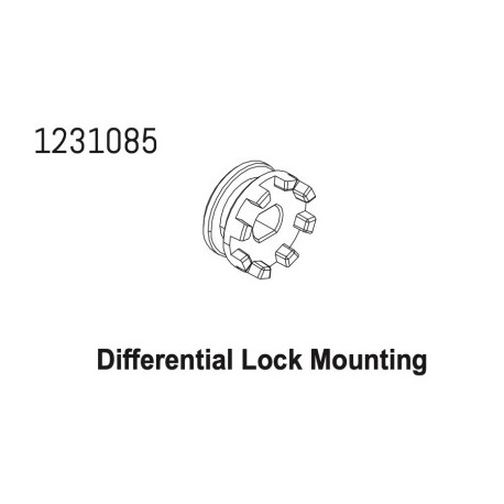Differential Lock Mount CR4.4