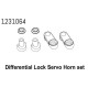 Servo Horn Set (Diff-Lock) CR4.4