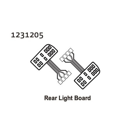 Taillight Board CR4.4 PATROL