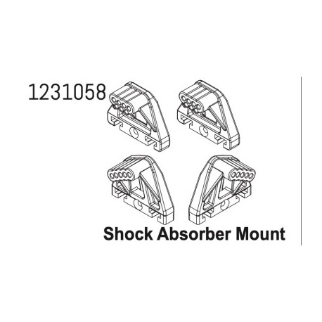 Shock Tower Set CR4.4