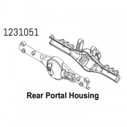 Rear Axle Housing CR4.4