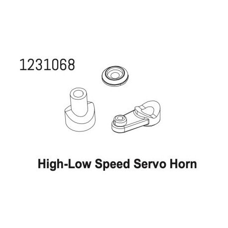 Servo Horn Set (2-speed) CR4.4