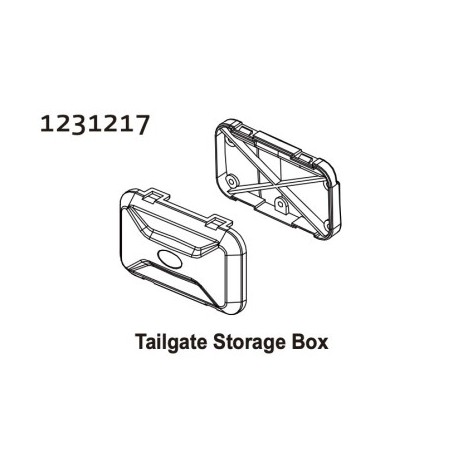 Tailgate Storage Box CR4.4 PATROL