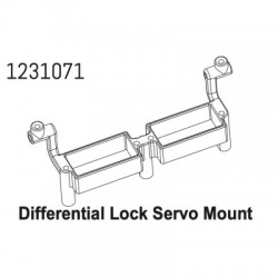 Servo Mount (Diff-Lock) CR4.4