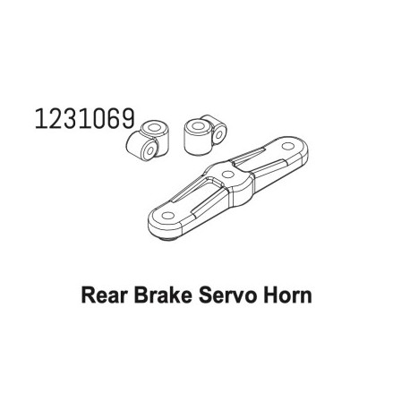 Servo Horn Set(DIG Brake) CR4.4