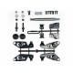 Carson 1:14 Trailersuspension-Set w/ 8mm lift