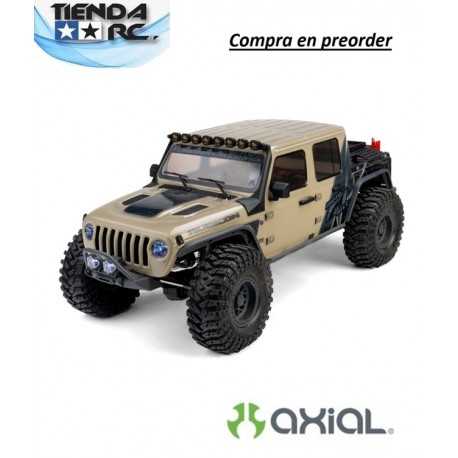 Axial 1-10 SCX10 III Motobilt Waypoint Jeep JT Gladiator 4X4 RTR Brushed Rock Crawler