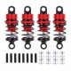 Aluminum Shock Absorber Set 50MM (Red)