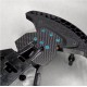 Carbon fiber Under plate for Tamiya TT02S (Downstop)