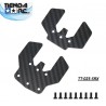 Carbon fiber Under plate for Tamiya TT02S (Downstop)