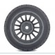 Mini Rally Tires Grey (12mm Hex)
