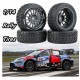 Mini Rally Tires Grey (12mm Hex)