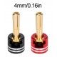 4MM BULLET CONECTORS WITH COOL HEATSHINKS 2