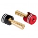 4MM BULLET CONECTORS WITH COOL HEATSHINKS 2