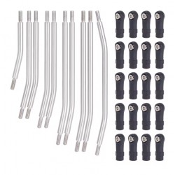 Stainless Steel Links Rod Set with Ball End 324mm for 1/10 RC Crawler