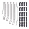 Stainless Steel Links Rod Set with Ball End 324mm for 1/10 RC Crawler