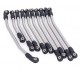 Stainless Steel Links Rod Set with Ball End 324mm for 1/10 RC Crawler
