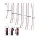 Stainless Steel Links Rod Set with Ball End 324mm for 1/10 RC Crawler