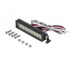 Aluminum 16 Led Light Bar 52mm with 3-channel electronic switch
