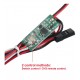 Aluminum 16 Led Light Bar 52mm with 3-channel electronic switch