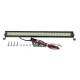 Aluminum 48 Led Light Bar 146mm with 3-channel electronic switch