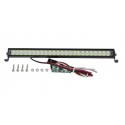 Aluminum 48 Led Light Bar 146mm with 3-channel electronic switch