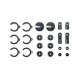 Tamiya X-Parts C.V.A.II Damper Collar