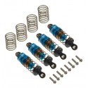 Option1 Aluminum Shocks Blue (55mm)