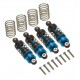 Option1 Aluminum Shocks Blue (55mm)