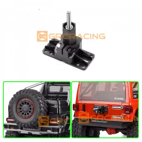 Universal spare tire carrier for 1/10-1/8 scale crawlers