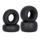 4 Rubber Tires with Sponge Inserts for Tamiya Frog Sand Scorcher Grasshopper Hornet 