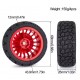 Austar R-Pattern Soft+Rally Dish Wheels Red