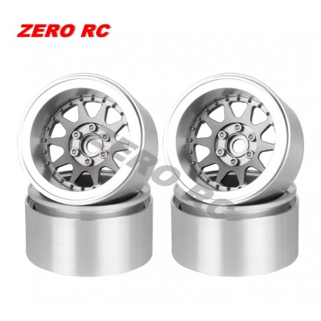 Zero Rc Bdx Rc 2.2" Aluminum Beadlock Crawler Wheels
