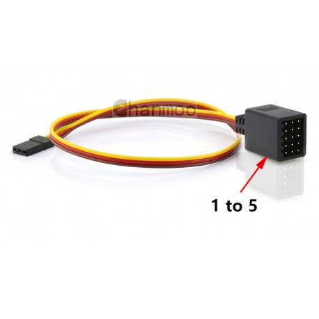 MULTIPLICADOR DE PUERTOS EN RECEPTOR (+5)