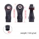 Nylon Arm Joints M3 25mm, Straight with Ball Ends 5.8 x 3 x 7 mm (10)