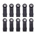 Nylon Arm Joints M3 25mm, Upward Curved with Ball Ends 5.8 x 3 x 7 mm (10)