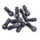 Nylon Arm Joints M3 25mm, Straight with Ball Ends 5.8 x 3 x 7 mm (10)