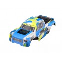 MJX 18208 Body shell (White-Blue)