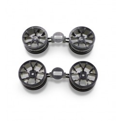 Tamiya 1:10 5-Y-Spoke Wheel Bag 26mm blk. 58751